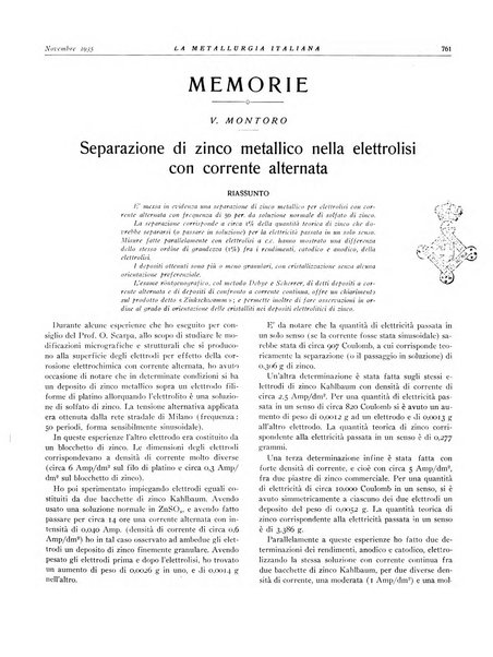 La metallurgia italiana rivista mensile