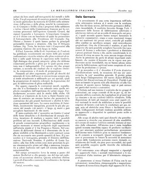 La metallurgia italiana rivista mensile