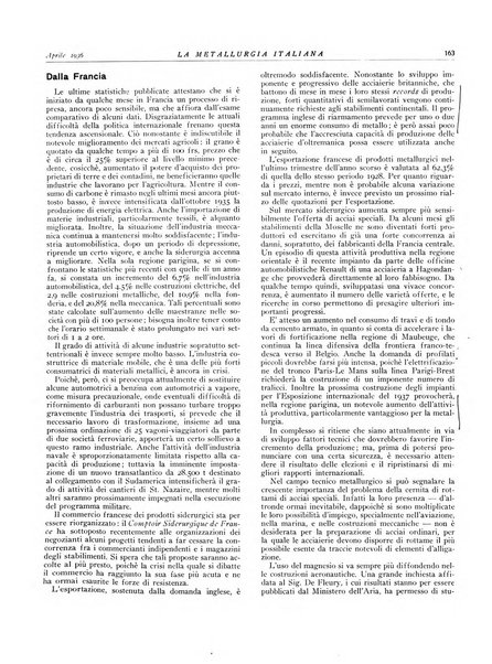 La metallurgia italiana rivista mensile