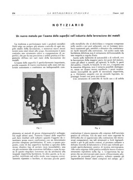 La metallurgia italiana rivista mensile