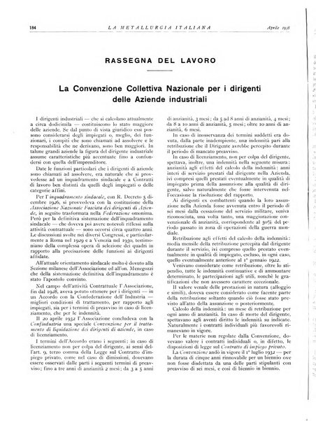 La metallurgia italiana rivista mensile