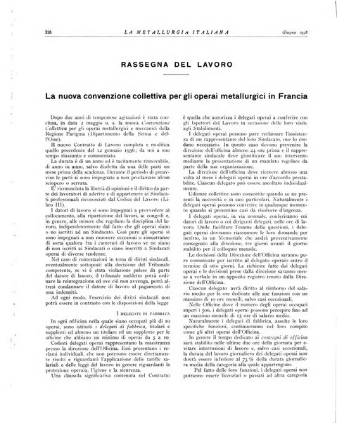 La metallurgia italiana rivista mensile