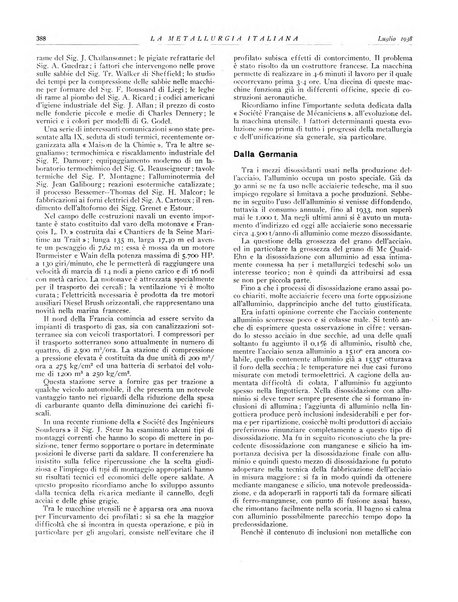 La metallurgia italiana rivista mensile