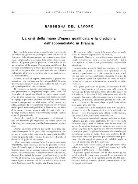 La metallurgia italiana rivista mensile