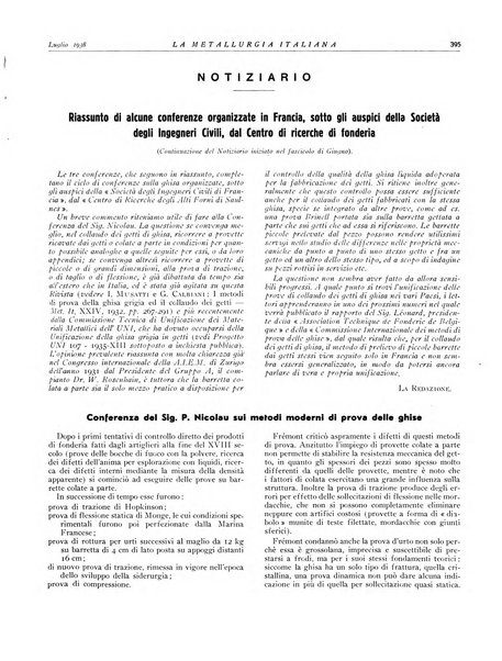 La metallurgia italiana rivista mensile