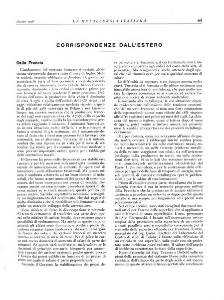 La metallurgia italiana rivista mensile