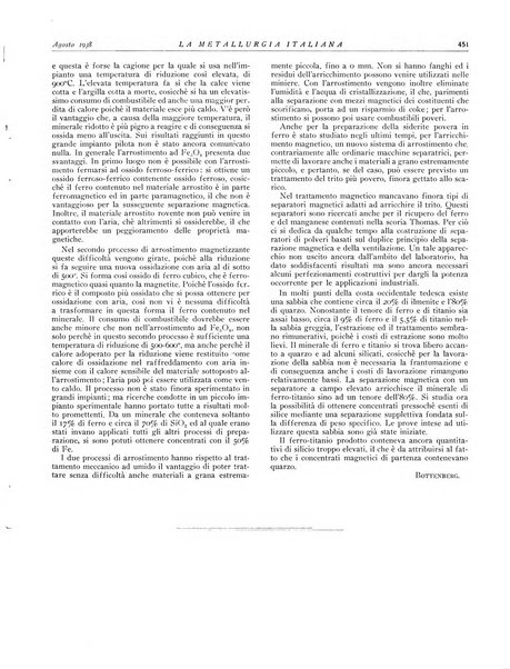 La metallurgia italiana rivista mensile