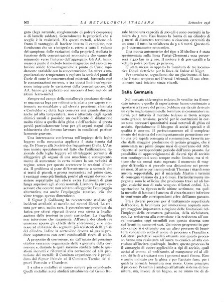 La metallurgia italiana rivista mensile