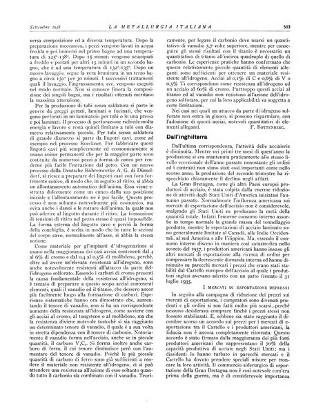 La metallurgia italiana rivista mensile