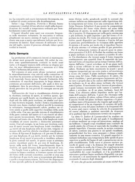 La metallurgia italiana rivista mensile