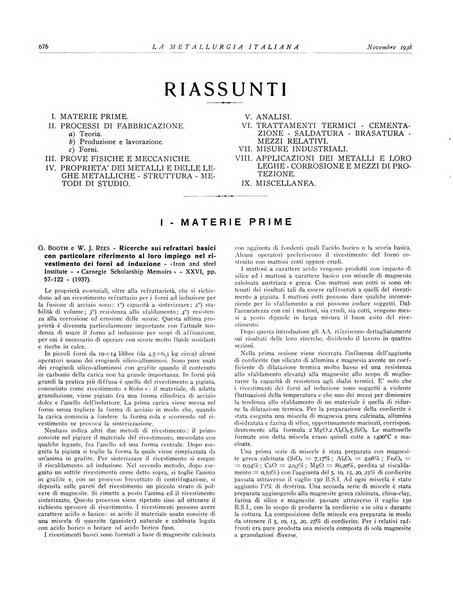 La metallurgia italiana rivista mensile