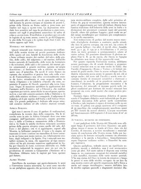 La metallurgia italiana rivista mensile