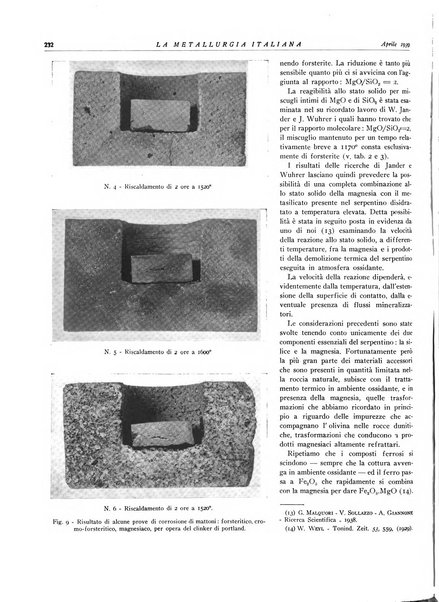 La metallurgia italiana rivista mensile