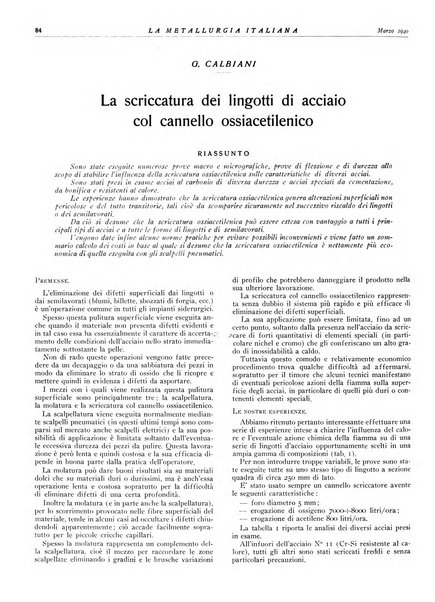 La metallurgia italiana rivista mensile