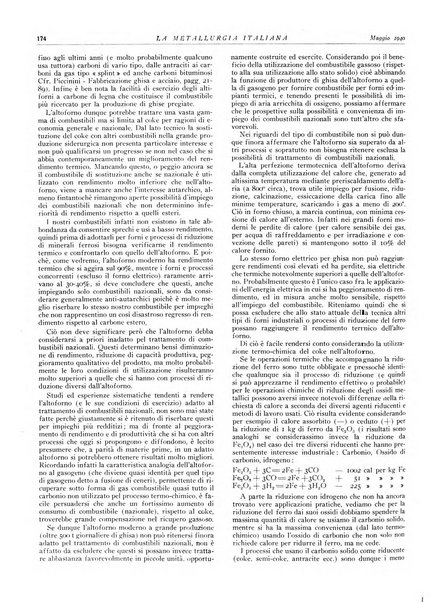 La metallurgia italiana rivista mensile