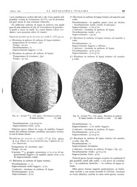 La metallurgia italiana rivista mensile