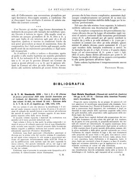 La metallurgia italiana rivista mensile