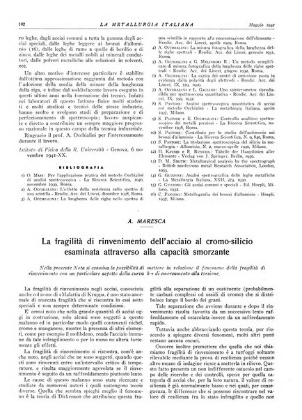 La metallurgia italiana rivista mensile