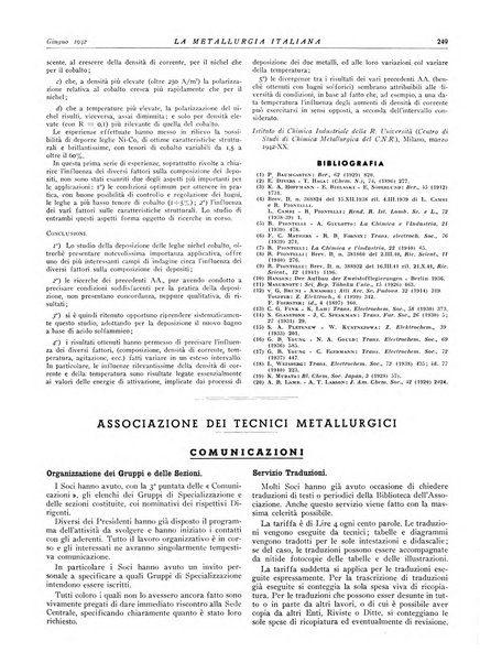 La metallurgia italiana rivista mensile