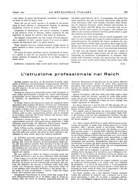 La metallurgia italiana rivista mensile