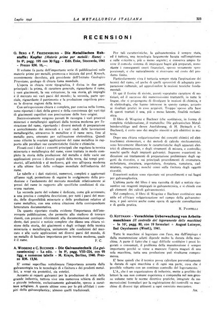 La metallurgia italiana rivista mensile