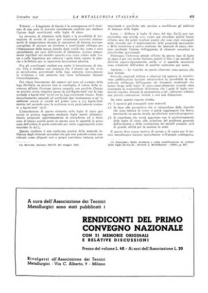 La metallurgia italiana rivista mensile