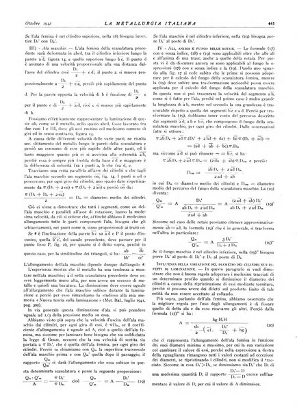 La metallurgia italiana rivista mensile