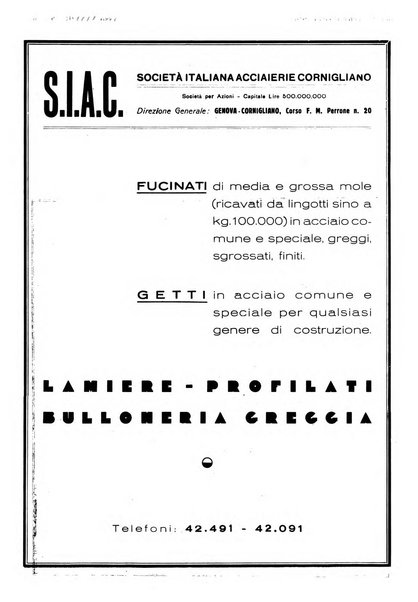 La metallurgia italiana rivista mensile