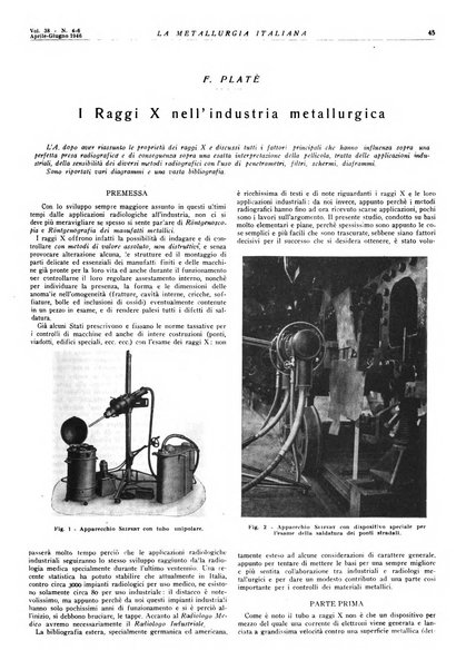 La metallurgia italiana rivista mensile