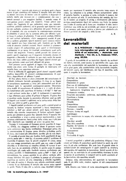 La metallurgia italiana rivista mensile