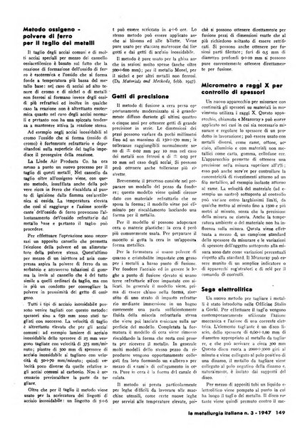 La metallurgia italiana rivista mensile