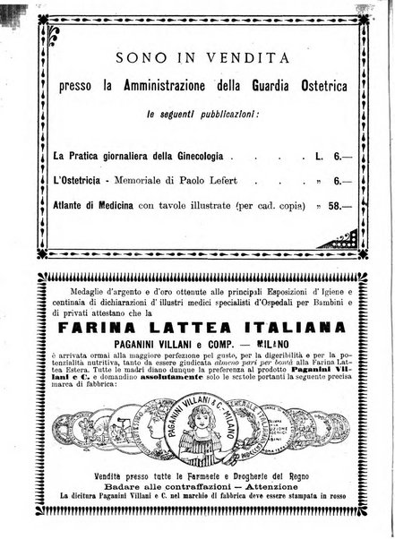 Arte ostetrica giornale per i medici e per le levatrici