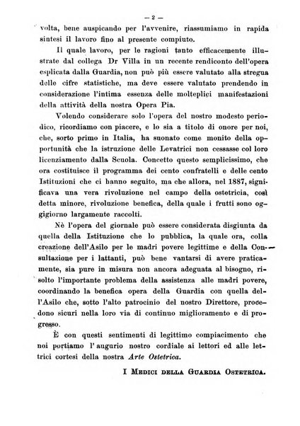 Arte ostetrica giornale per i medici e per le levatrici