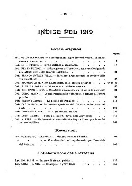 Arte ostetrica giornale per i medici e per le levatrici