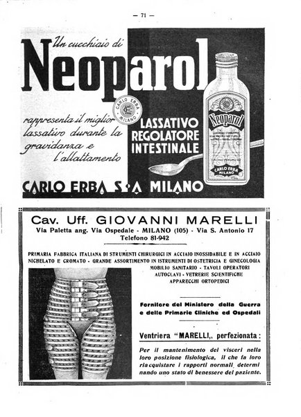 Arte ostetrica giornale per i medici e per le levatrici