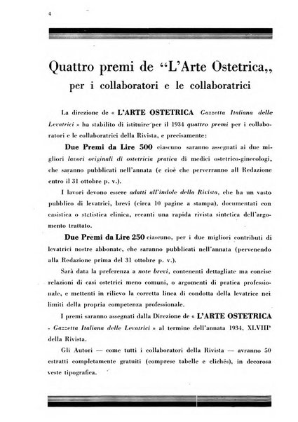 Arte ostetrica giornale per i medici e per le levatrici