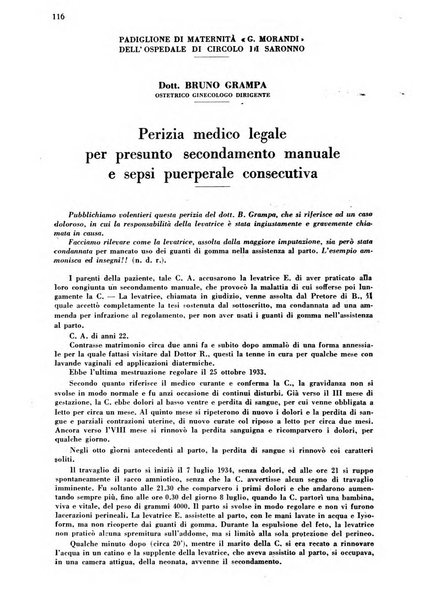 Arte ostetrica giornale per i medici e per le levatrici