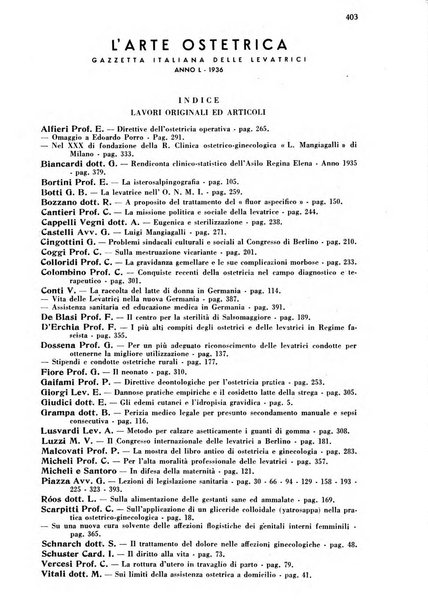 Arte ostetrica giornale per i medici e per le levatrici