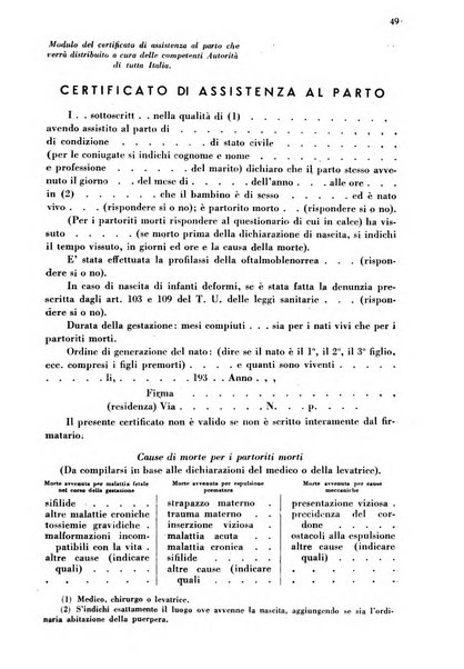 Arte ostetrica giornale per i medici e per le levatrici