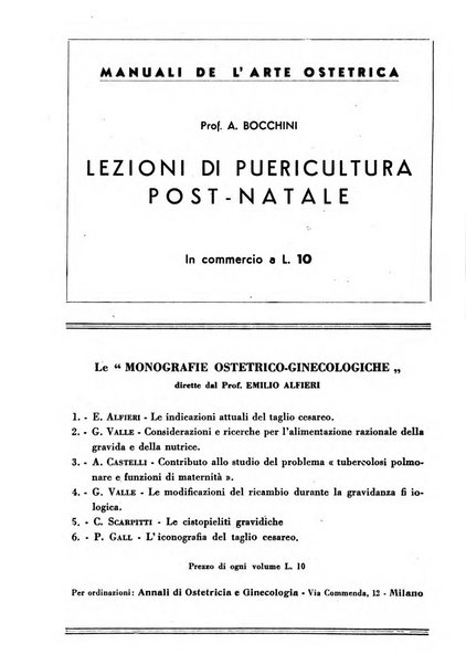 Arte ostetrica giornale per i medici e per le levatrici