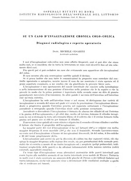 Radiologia e fisica medica. Sezione 2, Rassegna