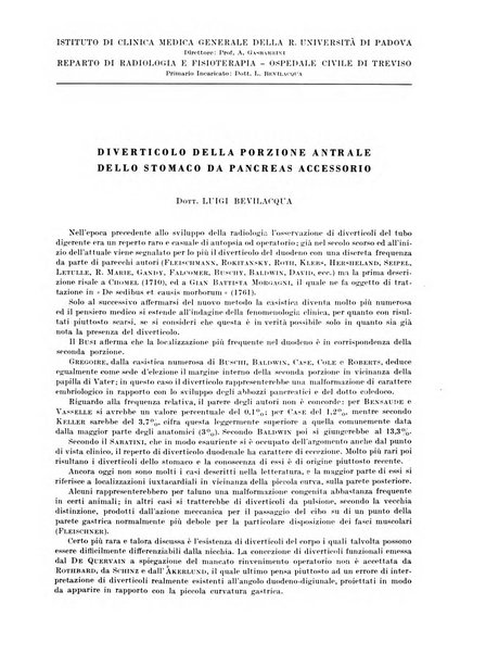 Radiologia e fisica medica. Sezione 2, Rassegna