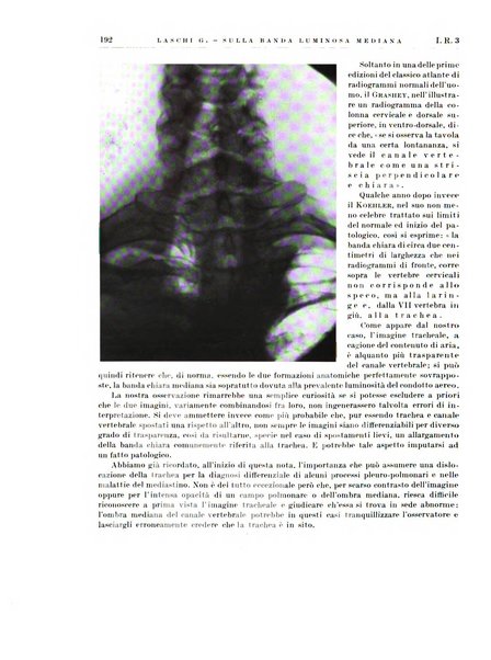 Radiologia e fisica medica. Sezione 2, Rassegna