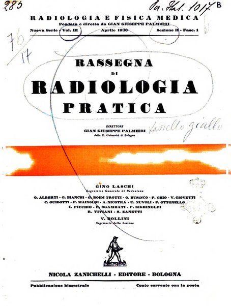 Radiologia e fisica medica. Sezione 2, Rassegna