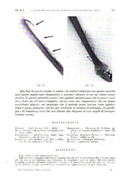 Radiologia e fisica medica. Sezione 2, Rassegna