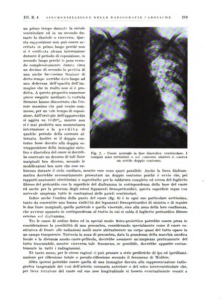 Radiologia e fisica medica. Sezione 2, Rassegna