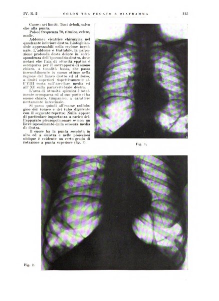 Radiologia e fisica medica. Sezione 2, Rassegna