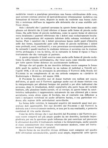 Radiologia e fisica medica. Sezione 2, Rassegna