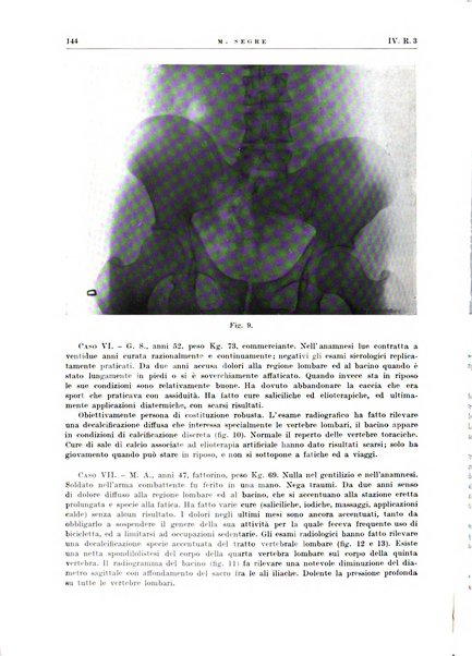 Radiologia e fisica medica. Sezione 2, Rassegna