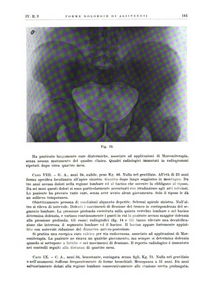 Radiologia e fisica medica. Sezione 2, Rassegna